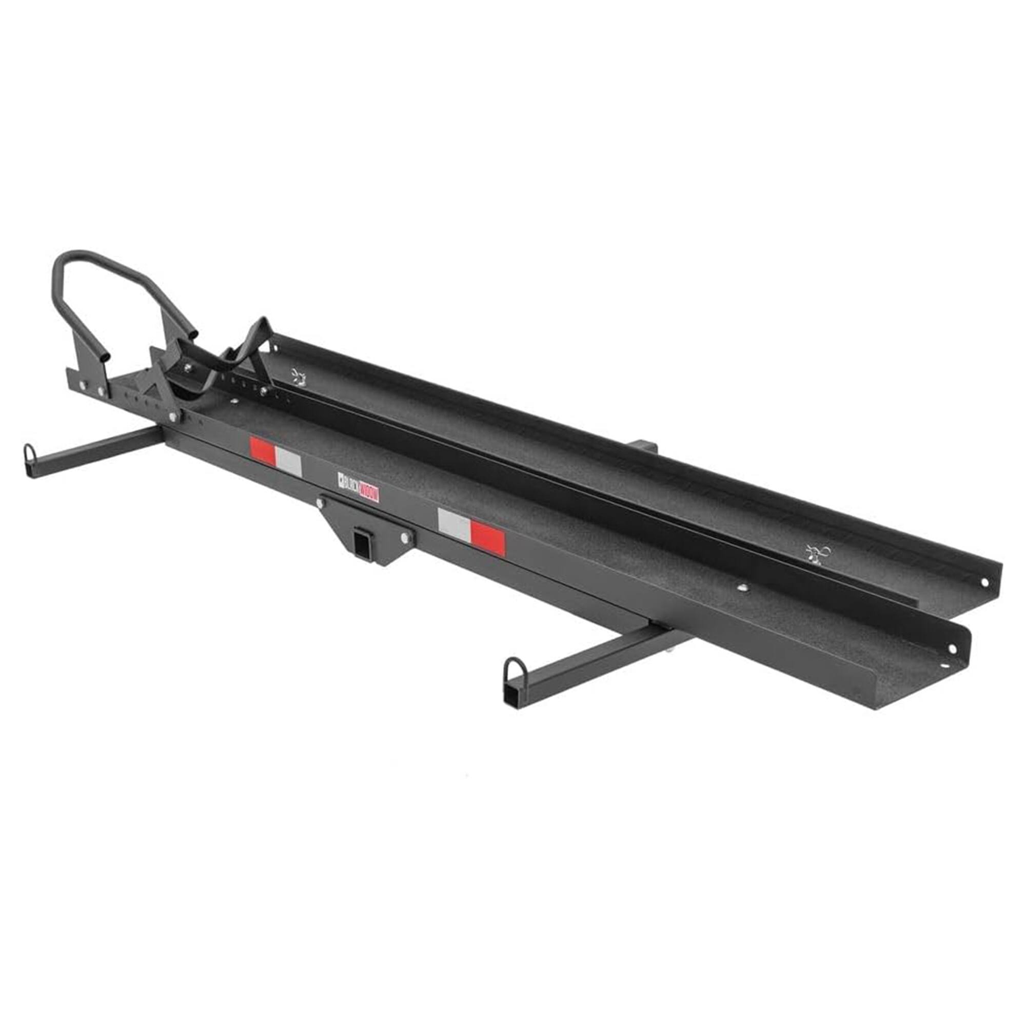 Alt View 7. Black Widow - Black Widow Motorcycle Bike Carrier with Ramp for 2" Hitch, 600 Pound Capacity - Black.