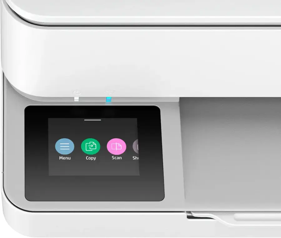 Menu, Copy, Scan, Shred
