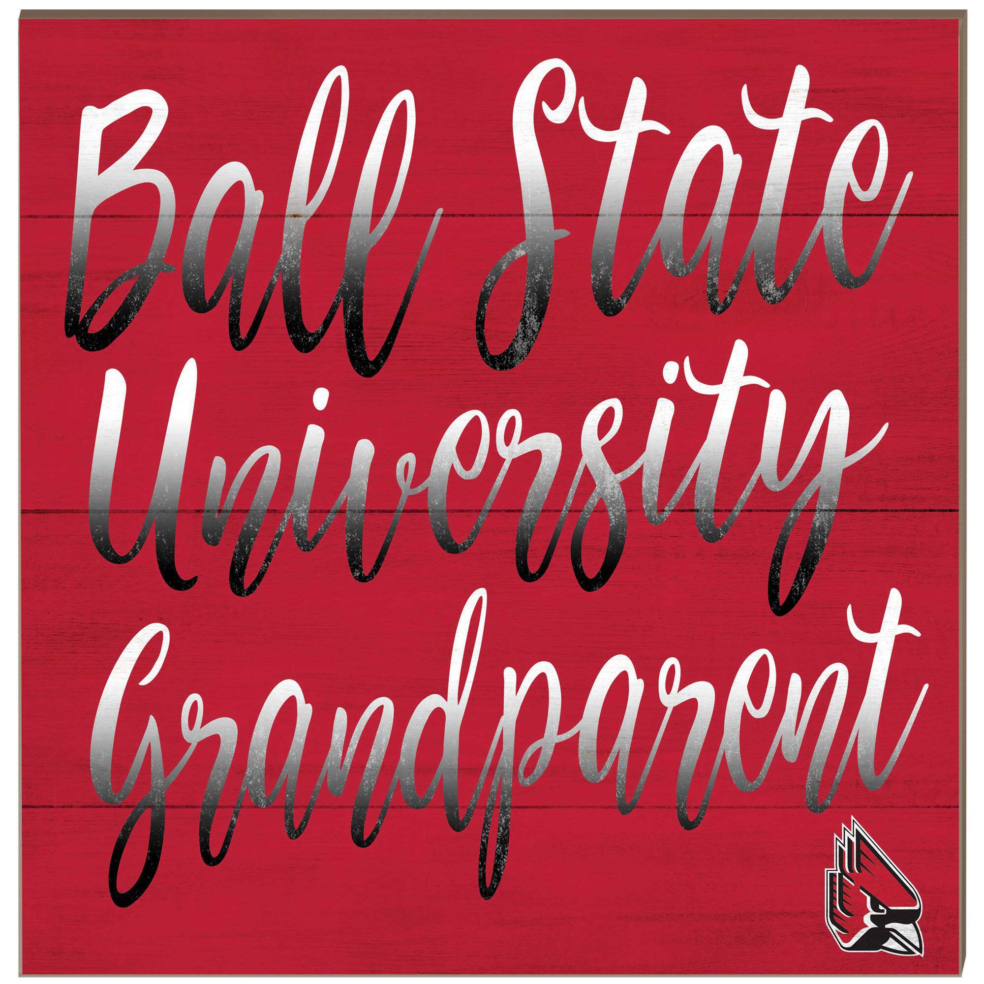 Ball State Cardinals 10'' x 10'' Grandparent Plaque