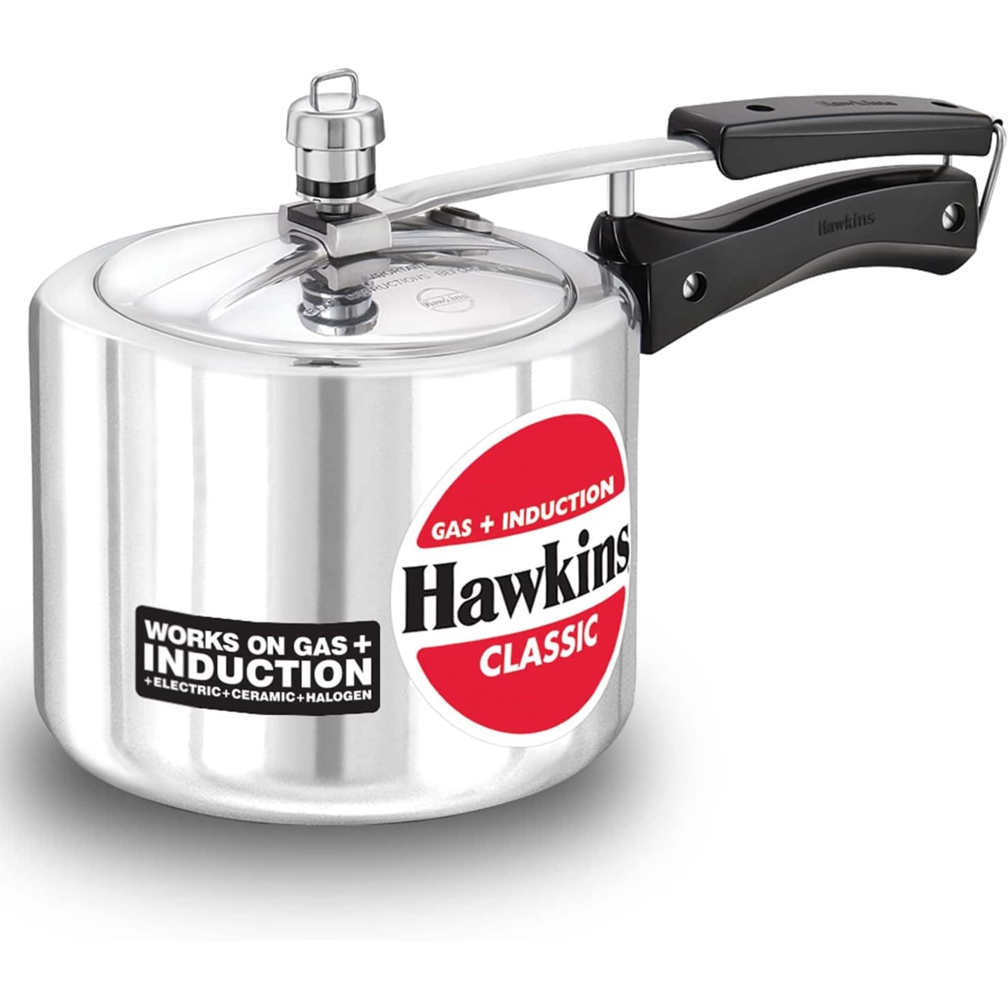 Hawkins - ICL3T 3L Aluminum Pressure Cooker - Silver