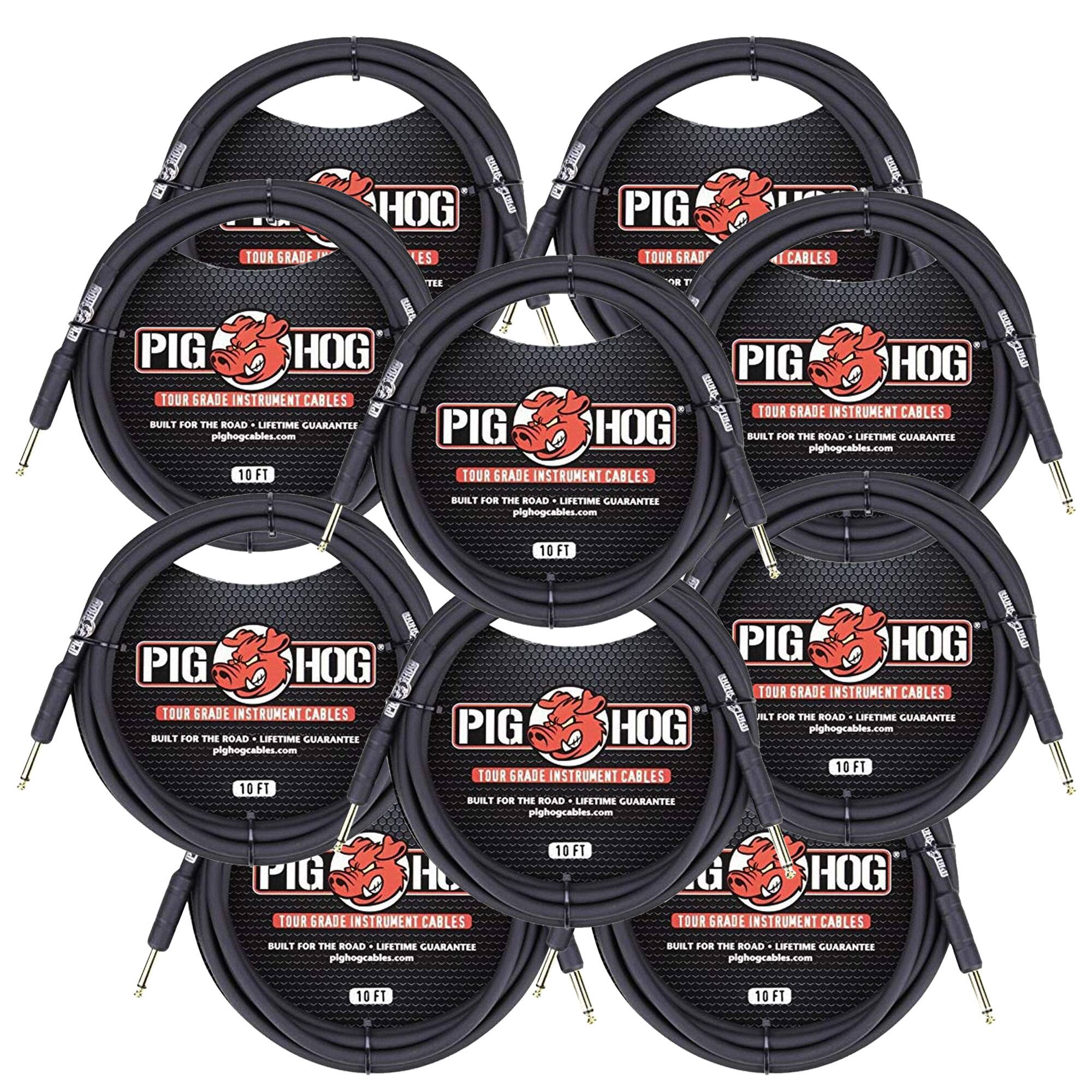 PIG HOG TOUR GRADE INSTRUMENT CABLES

BUILT FOR THE ROAD - LIFETIME GUARANTEE

pighogcables.com

10 FT