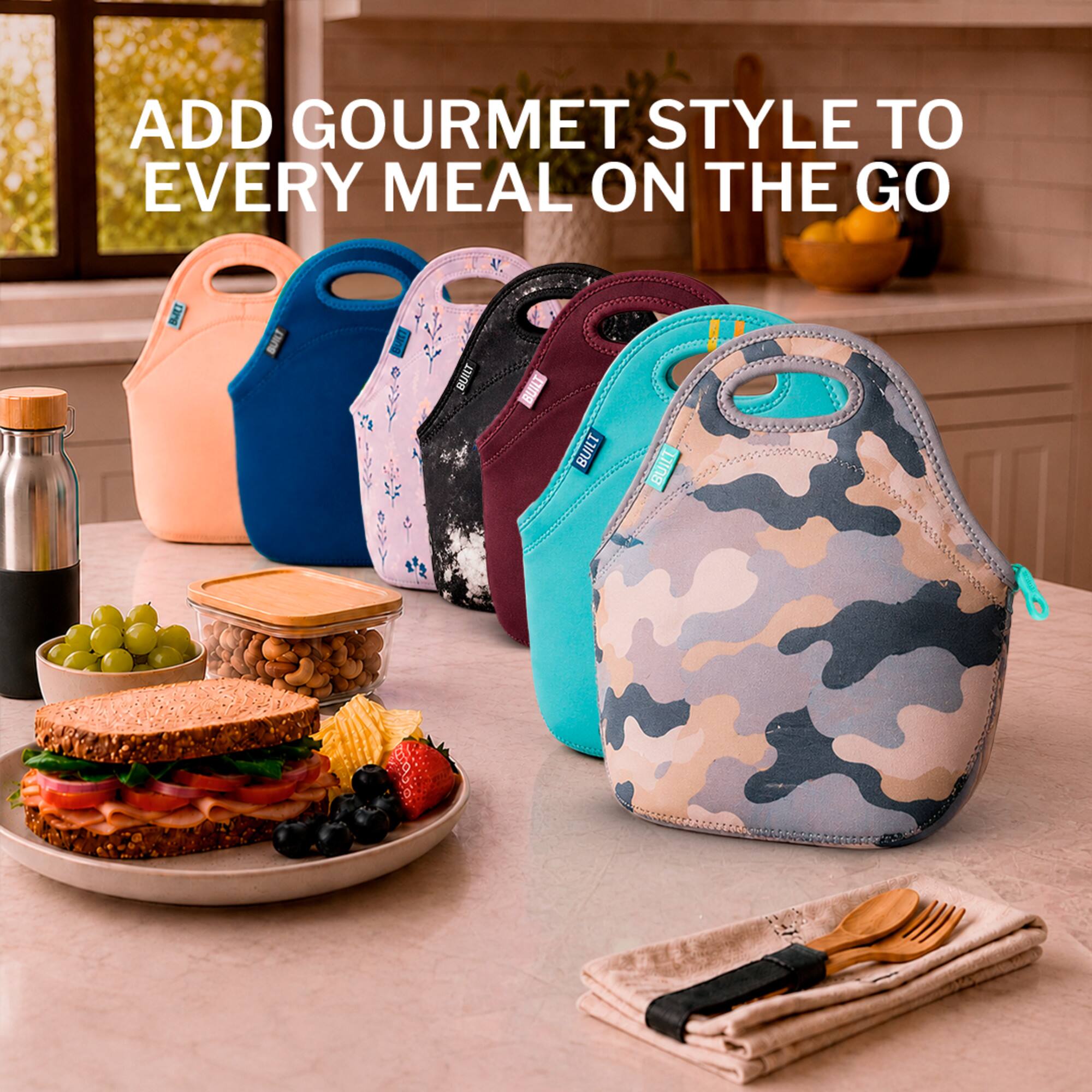 ADD GOURMET STYLE TO EVERY MEAL ON THE GO