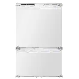 Forno Appliances - Rivestito 16.9 Cu. Ft. 42" Built-In Counter-Depth Panel Ready Bottom Freezer Refrigerator with Ice Maker - White