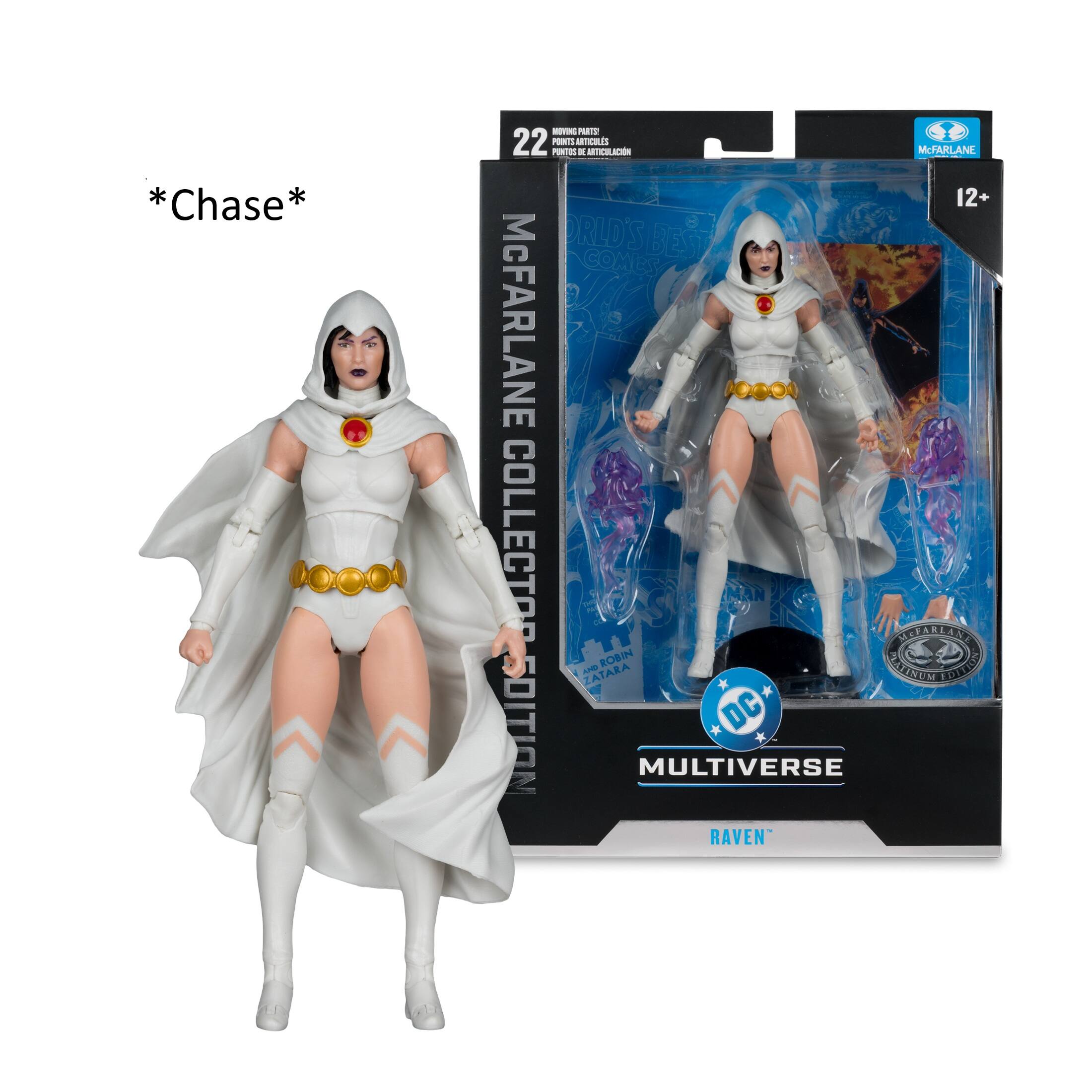 *Chase*
MOVING PARTS: 22 POINTS ARTICULATION
McFARLANE COLLECTOR EDITION
12+ 
WORLD'S BEST GAMES
DC MULTIVERSE
RAVEN