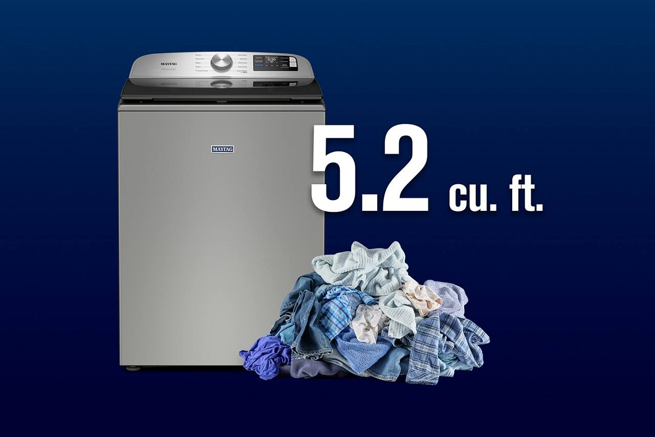 MAYTAG  
5.2 cu. ft.