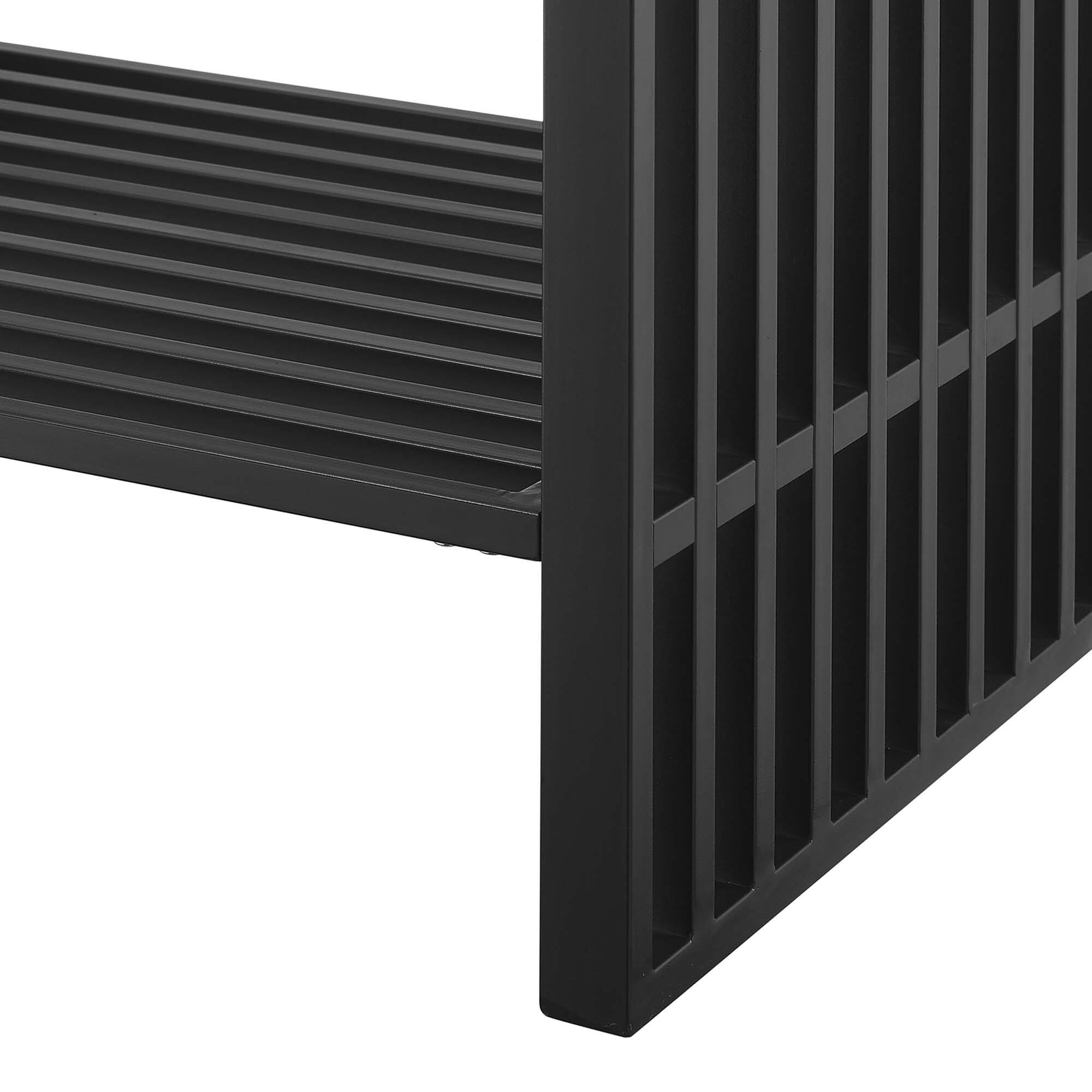 Alt View 5. Modway - Gridiron Bathroom Vanity Basin Included by Modway - White Black.