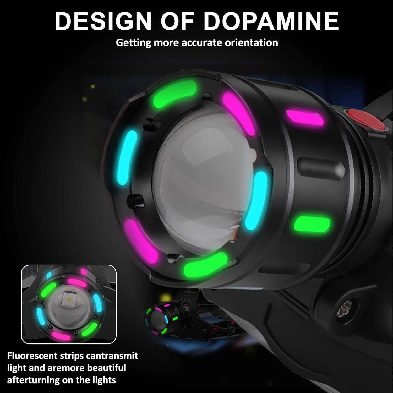 DESIGN OF DOPAMINE  
Getting more accurate orientation  

Fluorescent strips can transmit light and are more beautiful after turning on the lights