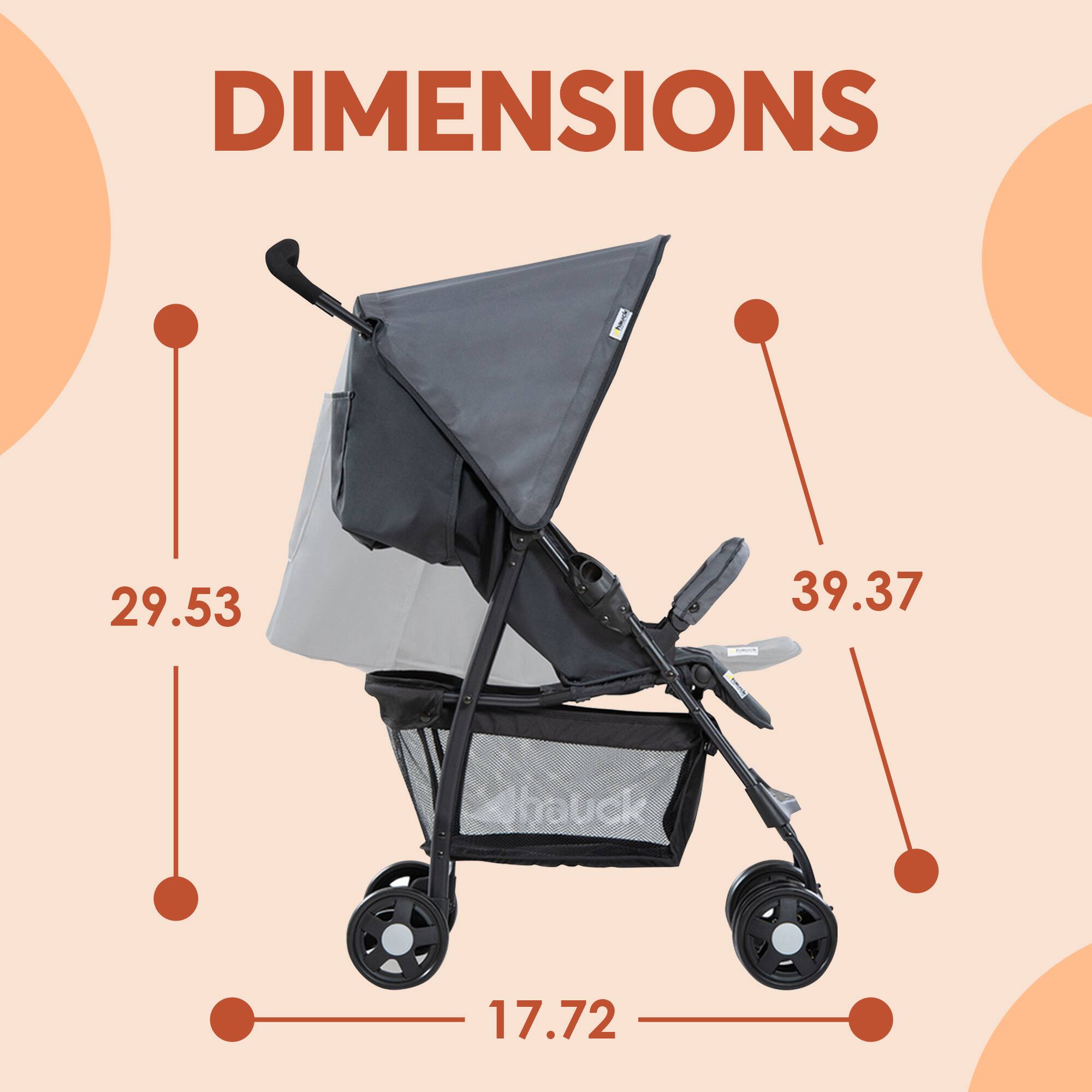 DIMENSIONS - 29.53 x 39.37 x 17.72