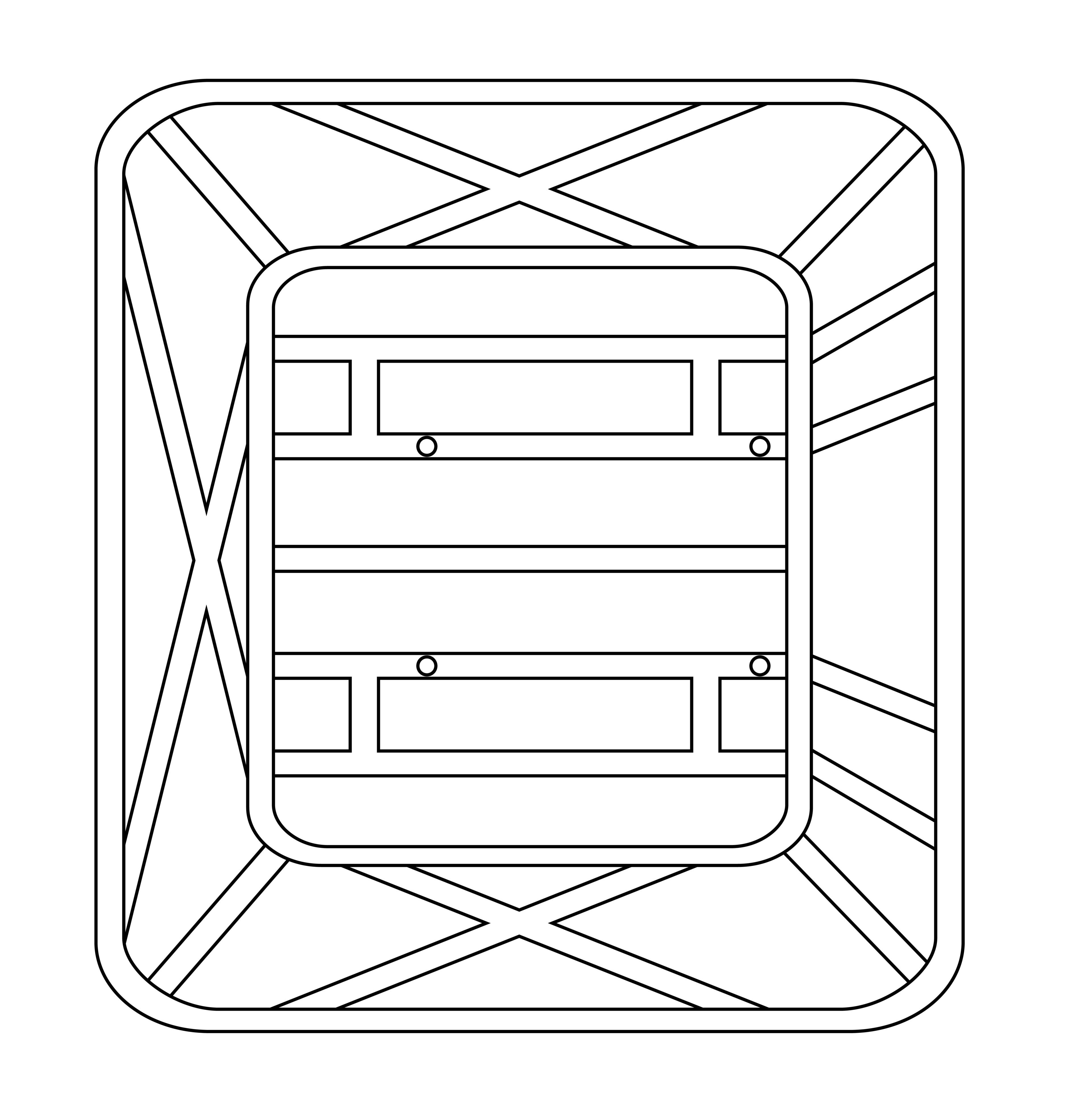 Alt View 1. Rambo Bikes - RAMBO Basket Small - Black.