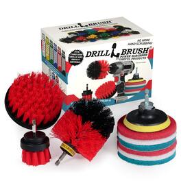 Drillbrush - Drill Scrub Brush Attachment - Stone Cleaning - Deep Cleaning Brush - Ceramic Tile Cleaner Brush - Deck Scrub Brush