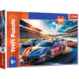 Trefl - Kids Fast Racer 100 Piece Puzzle