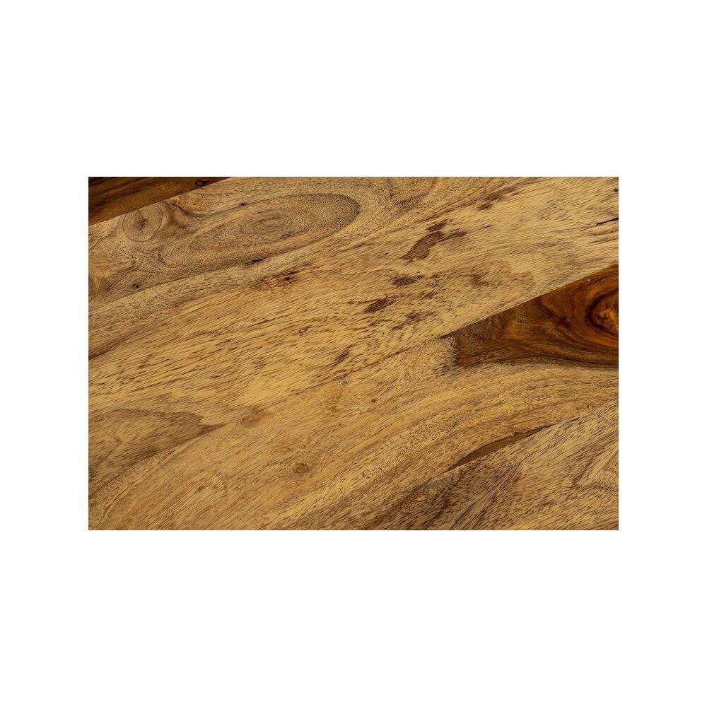 Alt View 2. Porter Designs - Taos Solid Sheesham Wood Ladderback Dining Chair - Natural.