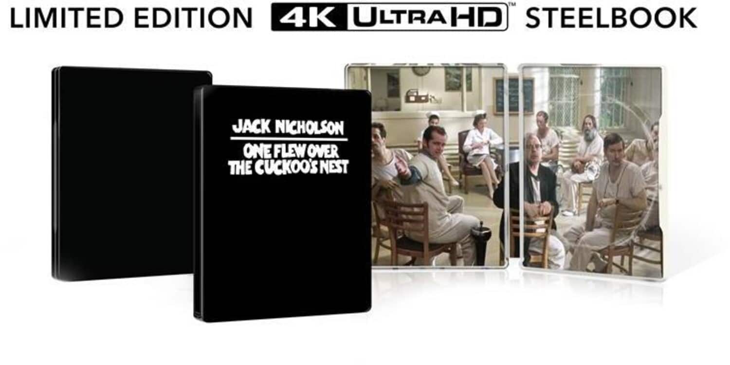 One Flew Over the Cuckoo's Nest (Steelbook)   - 4K Blu-Ray [4K Ultra HD Blu-ray]