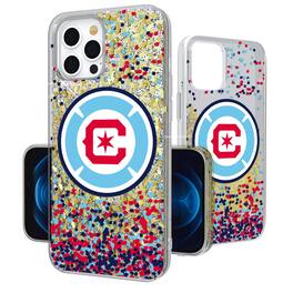 Keyscaper - MLS - Chicago Fire iPhone Confetti Glitter Case - 13 - Multicolor