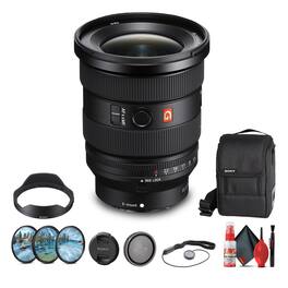 Sony - FE 16-35mm f/2.8 GM II Wide Angle Zoom Lens Bundle + Filter Kit + Cap Keeper + Cleaning Kit Accessories - Black