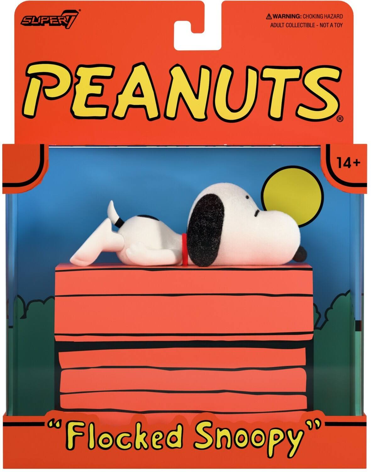 Peanuts - ReAction Figures - Snoopy (Sleeping, Flocked) - COLLECTIBLES