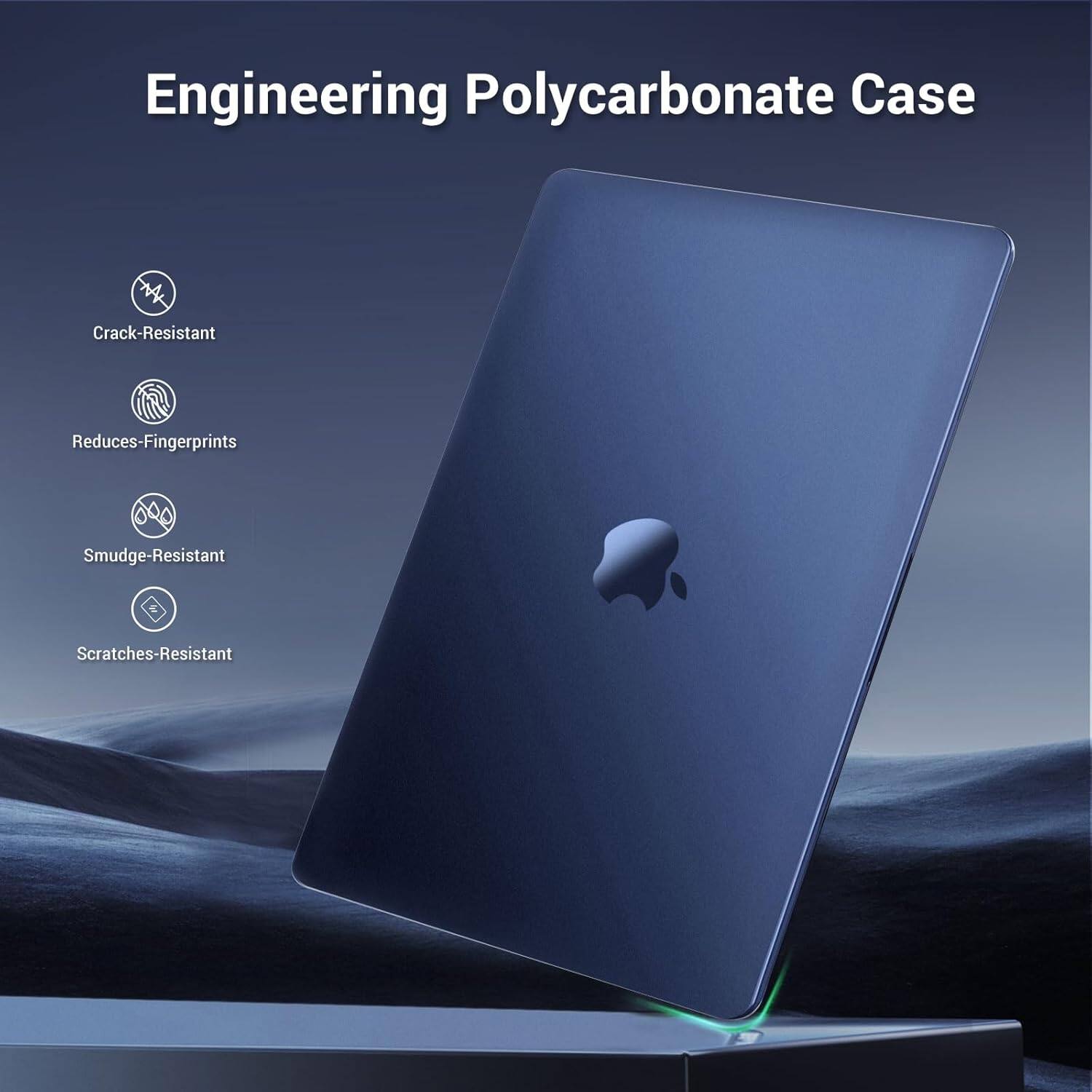 Engineering Polycarbonate Case

- Crack-Resistant
- Reduces Fingerprints
- Smudge-Resistant
- Scratches-Resistant