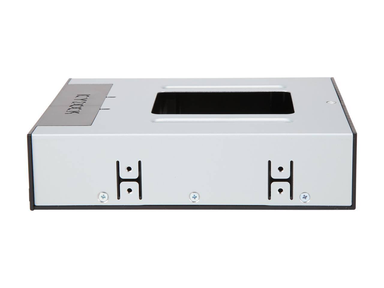 Alt View 4. Icy Dock - ICY DOCK flexiDOCK MB795SP-B Tray-less 2.5" and 3.5" SAS/SATA SSD/HDD Docking Enclosure for External 5.25" Drive Bay.