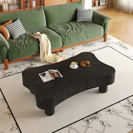 Loheer - Lift Top Coffee Table with Hidden Storage 42 Inch - Black