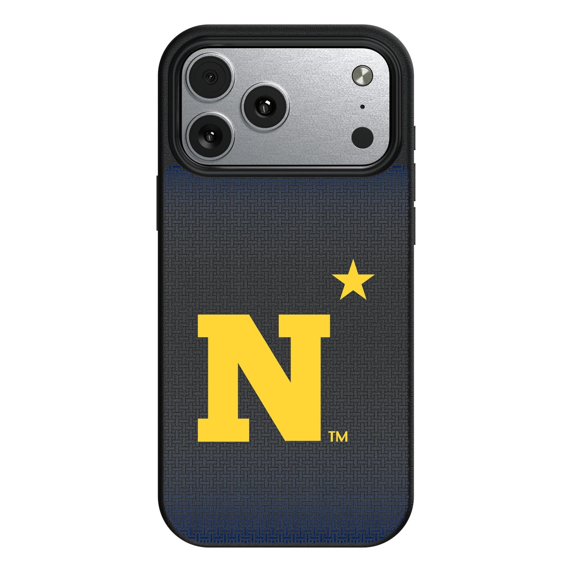 Keyscaper - NCAA - Navy Midshipmen Linen Logo iPhone Magnetic Bump Case - 17 - Black price history on PriceWatchPro