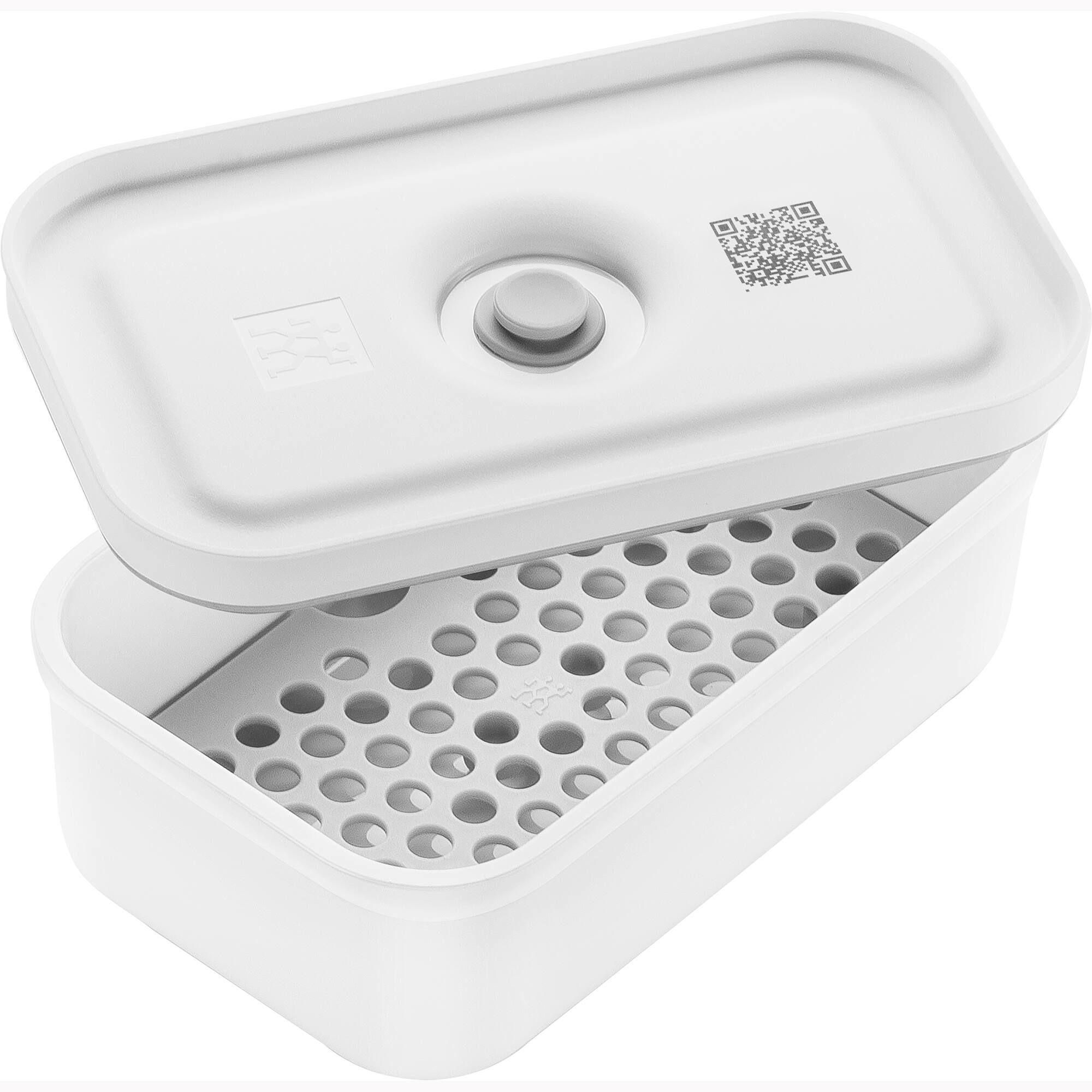 Alt View 1. ZWILLING - ZWILLING Fresh & Save Set of 2 Drip Tray for Plastic Boxes (NO CONTAINER INCLUDED) - White.