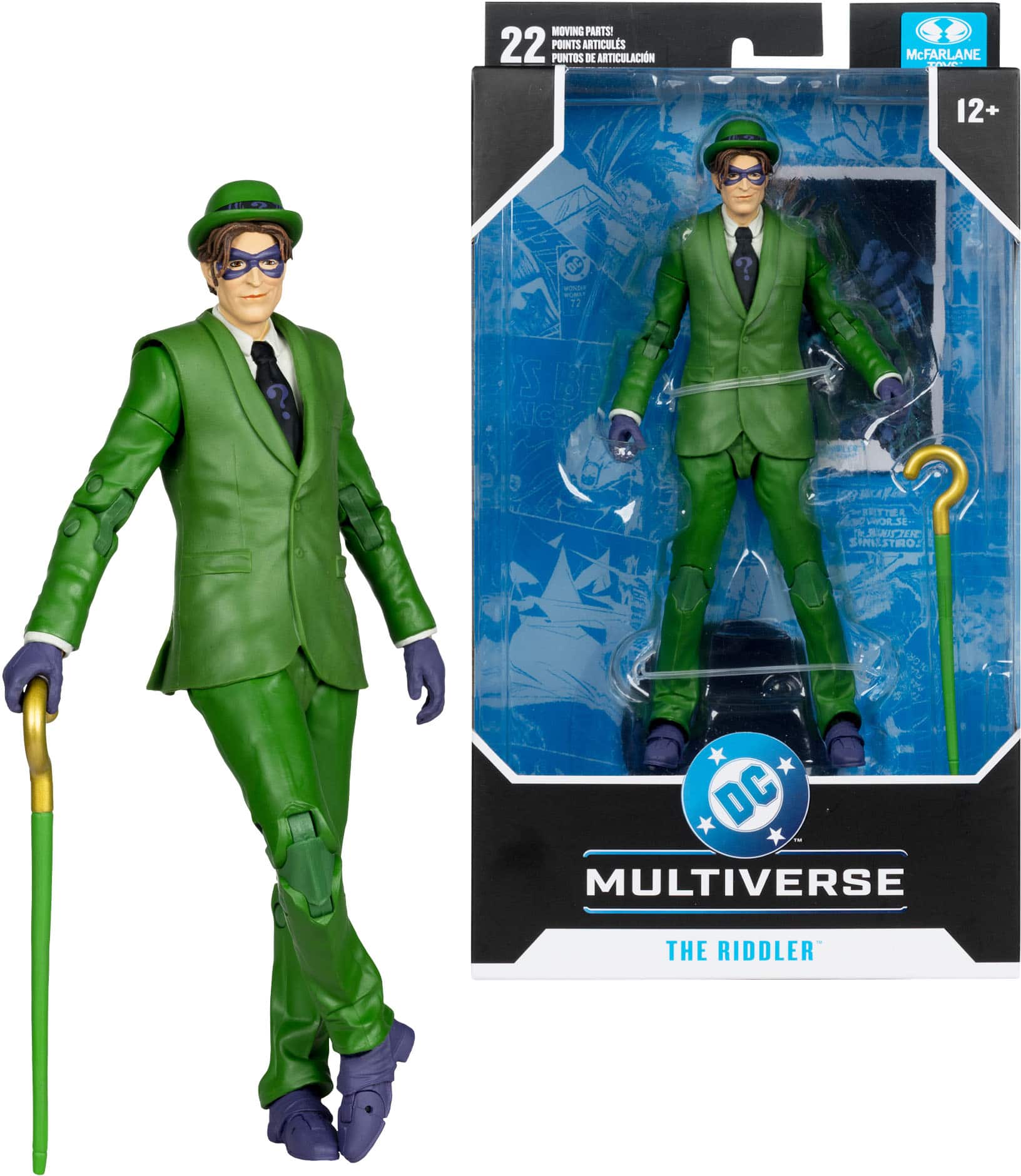 McFarlane Toys - DC Multiverse The Riddler (Batman: Hush) 7.1" Action Figure - Front_Zoom
