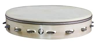 "Tycoon Percussion - 18"" Jingled Frame Drum, Siam Oak Wood Body, Pre-Tuned Natural Goat Skin Head, Added Jingle Feature" price history on PriceWatchPro