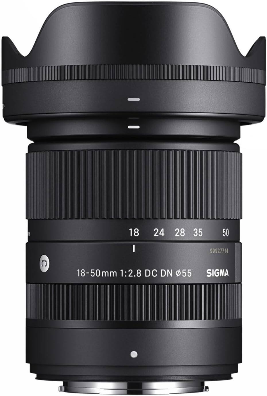 18 24 28 35 50  
99927714  
18-50mm 1:2.8 DC DN φ55  
SIGMA
