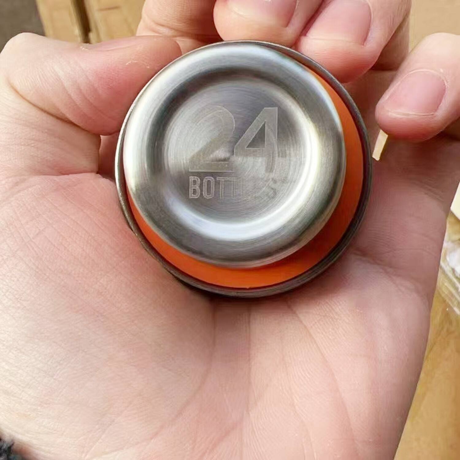 Alt View 4. SMEG - SMEG x 24Bottles Insulated Stainless Steel Bottle 17 oz - Cream.