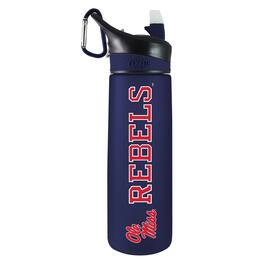 The Fanatic Group - Ole Miss Rebels 24oz. Tritan Plastic Sport Bottle - Navy