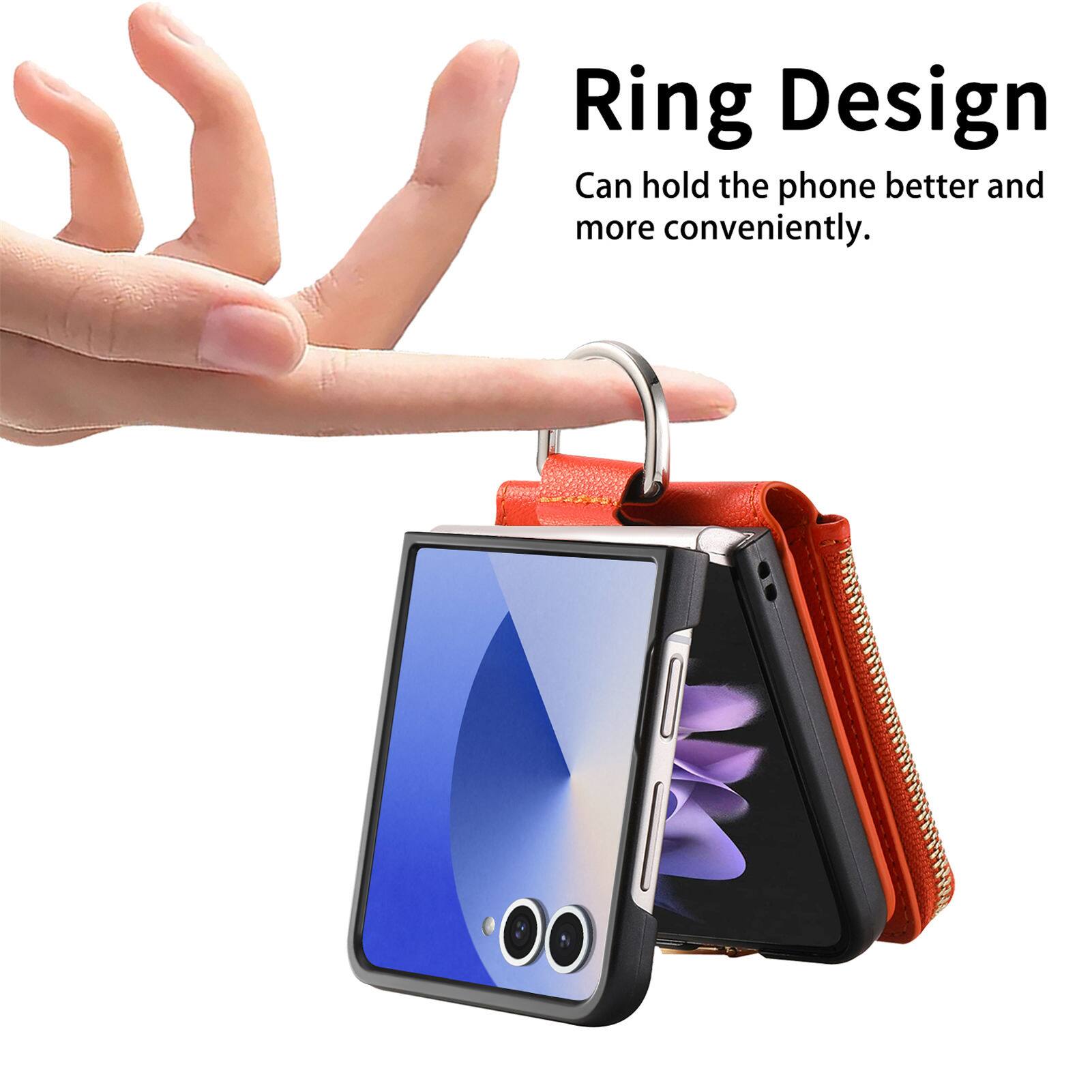 Ring Design  
Can hold the phone better and more conveniently.
