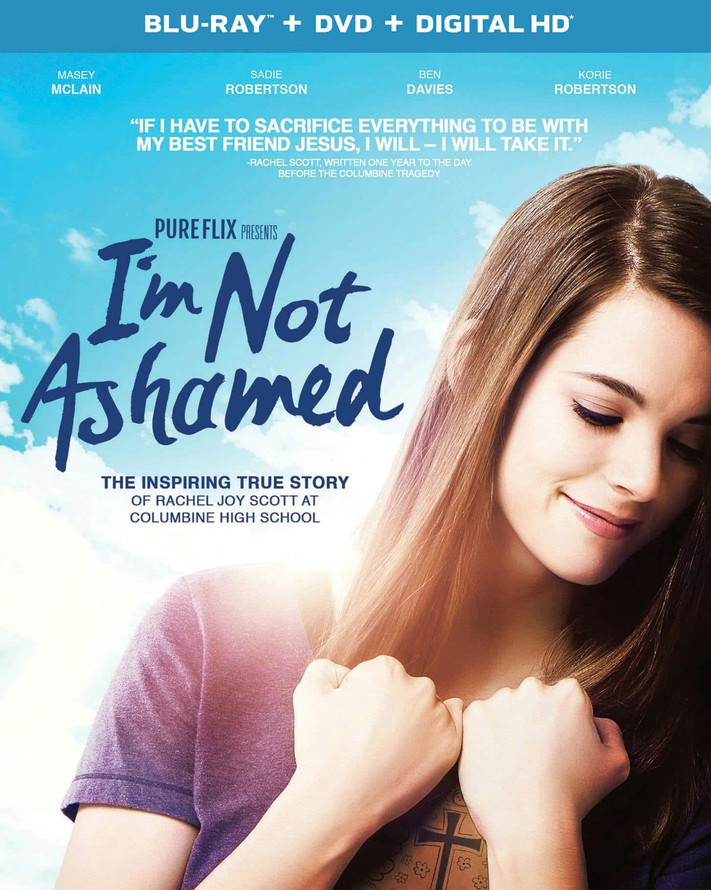 Front. I'm Not Ashamed (DVD + Digital) [Blu-ray].