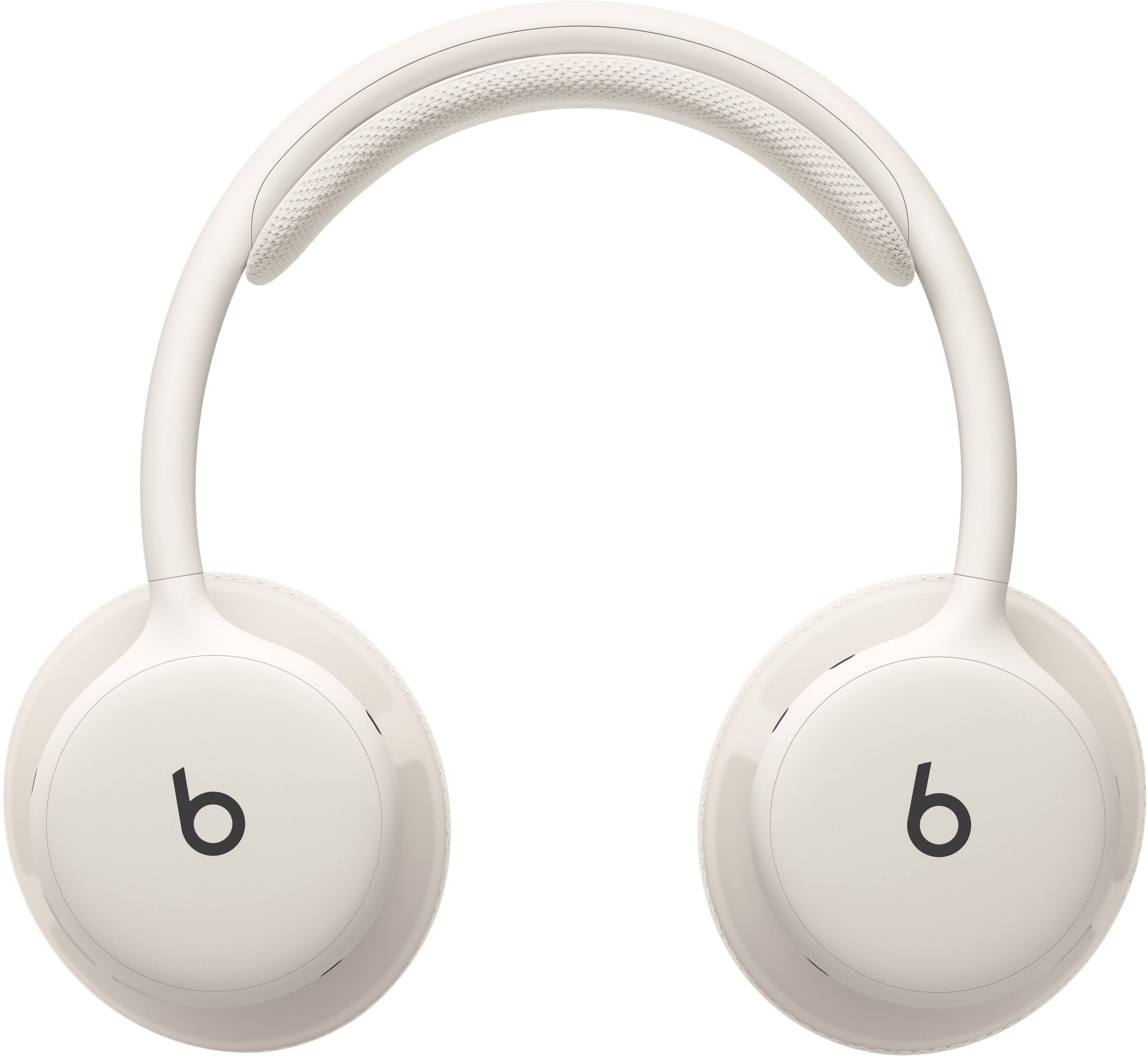 Alt View 6. Beats - Beats 360 Over-the-Ear Headphones - Cloud with Cloud Performance Knit Cushions - Cloud.