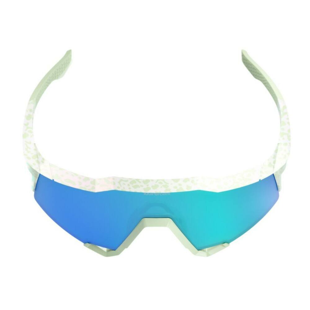 Left. 100% - 100 Percent Speedcraft LE Elly 2 Polished Light Green Sunglasses with TR90 Frame - Multicolor.