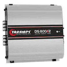 TARAMPS DS 800X2 AMPLIFIER 800WATTS 2 OHMS ELECTRONICS ON