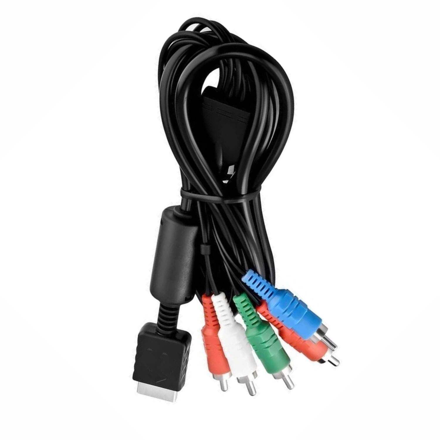 Left. Stock Preferred - 6FT HD Component RCA AV Video Audio Cable Cord - Black.