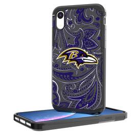 Keyscaper - NFL - Baltimore Ravens iPhone Rugged Paisley Design Case - 14 - Multicolor