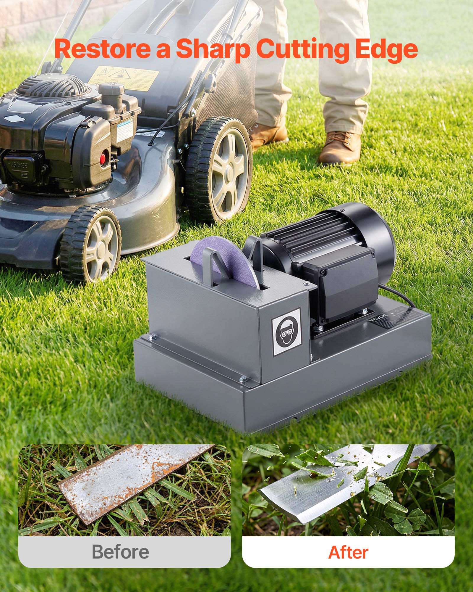 Restore a Sharp Cutting Edge

Before

After
