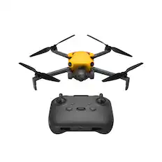 Front. SKYROVER - Skyrover X1 4K Drone with Remote Controller, Yellow.