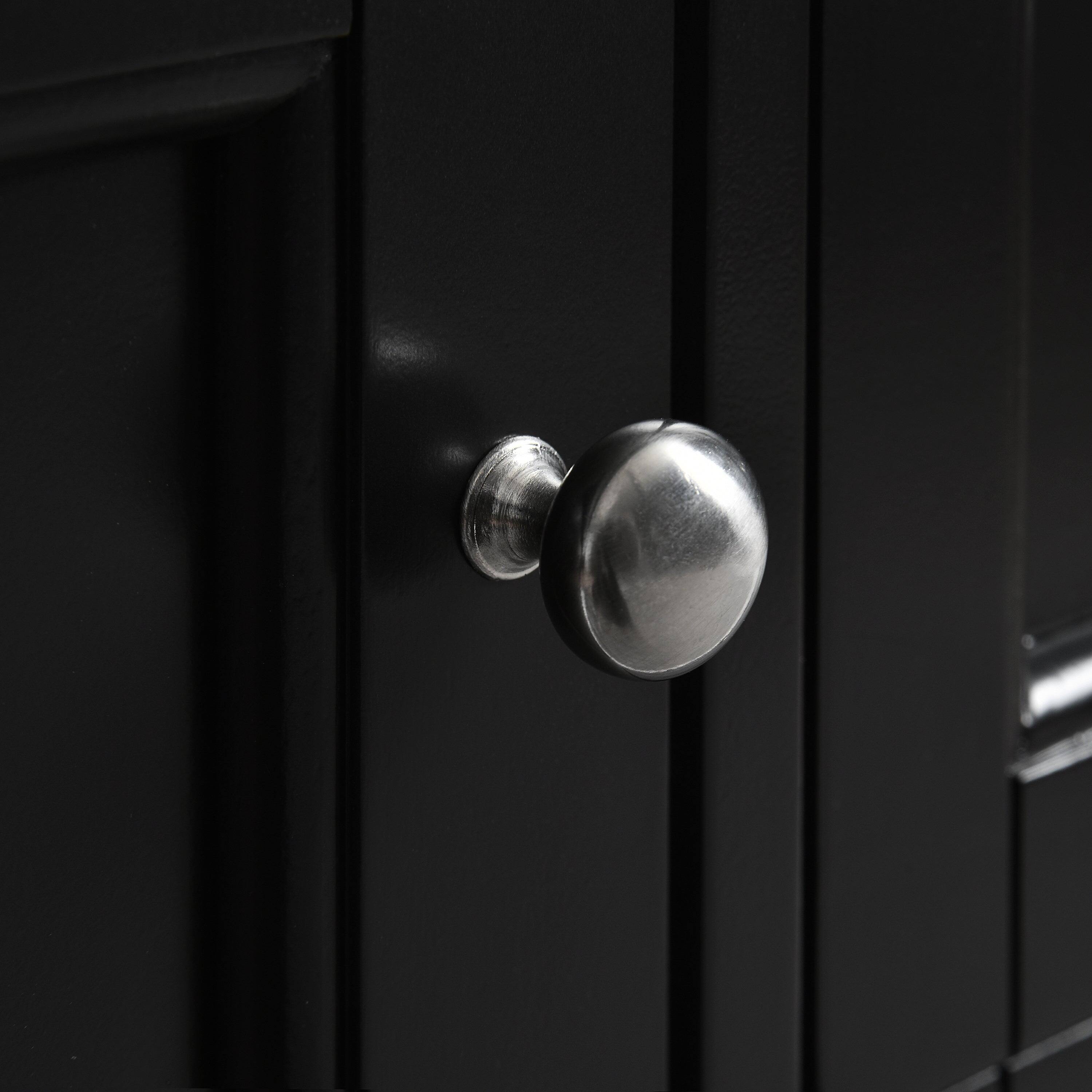 Alt View 9. Boyel Living - 36 Inch Modern Bathroom Vanity Cabinet Two Drawers Tip Out No Sink Black - Black.