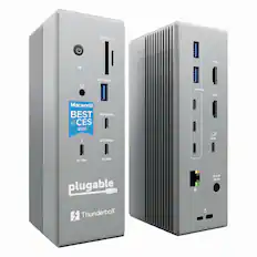 SD Micro SD
USB 10Gbps
Macworld BEST of CES 2026
USB 10Gbps
PD 30W
plugable
Thunderbolt 2
HDMI 1
USB 5Gbps
HDMI 2
USB 10Gbps
PD 30W
20V/5A