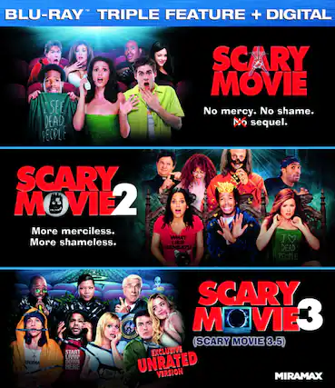 Front. Scary Movie Triple Feature - BLU-RAY.