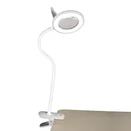 OttLite - Lighted Magnifier Clip Lamp - White