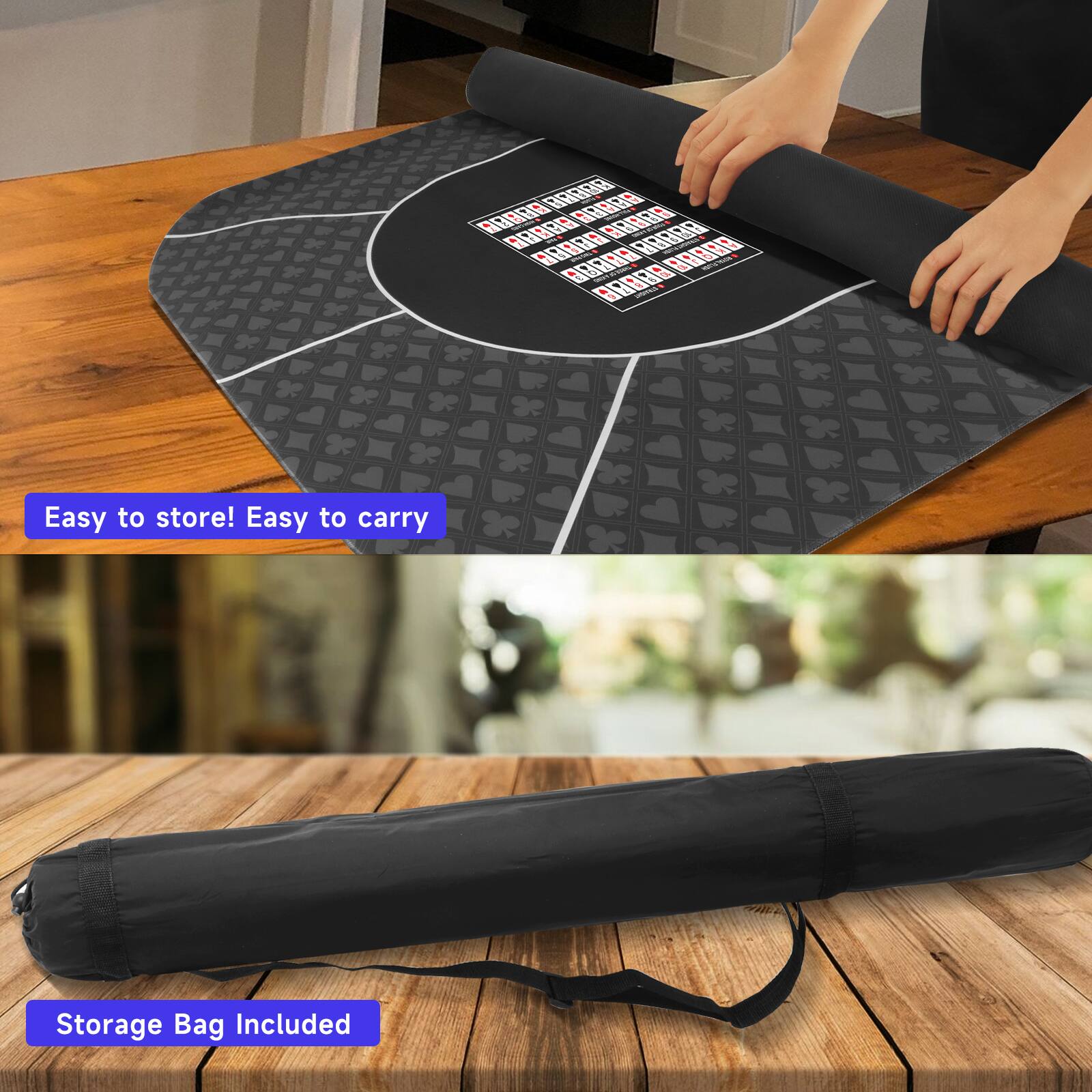 Easy to store! Easy to carry, Storage Bag Included