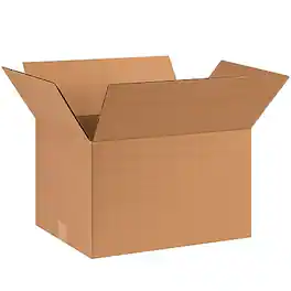 The Packaging Wholesalers - 16" x 12" x 10" Heavy Duty Shipping Boxes, 32 ECT, 25/Pack (BS161210) - Kraft