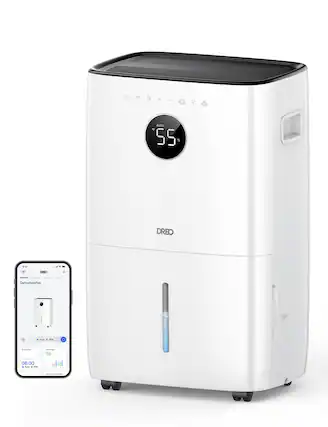 DREO
Dehumidifier
AUTO 55%
DREO 941
Bedroom Living Room Study Room Kitchen
Dehumidifier
Auto 55%
Next Action
08:00
Auto 55%
Cleaning Reminder