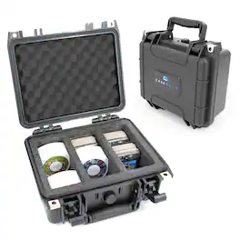 CASEMATIX - Retro Gaming Case For PSP UMD Disc Games & Game Boy Cartridges – Holds 90 PSP UMD Discs or 48 Gameboy Games - Black