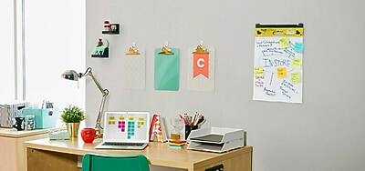 Alt View 7. Post-it - Post-it® Mini Super Sticky Wall Easel Pad, 15" x 18", 20 Sheets/Pad, 6 Pads/Pack (577SS).