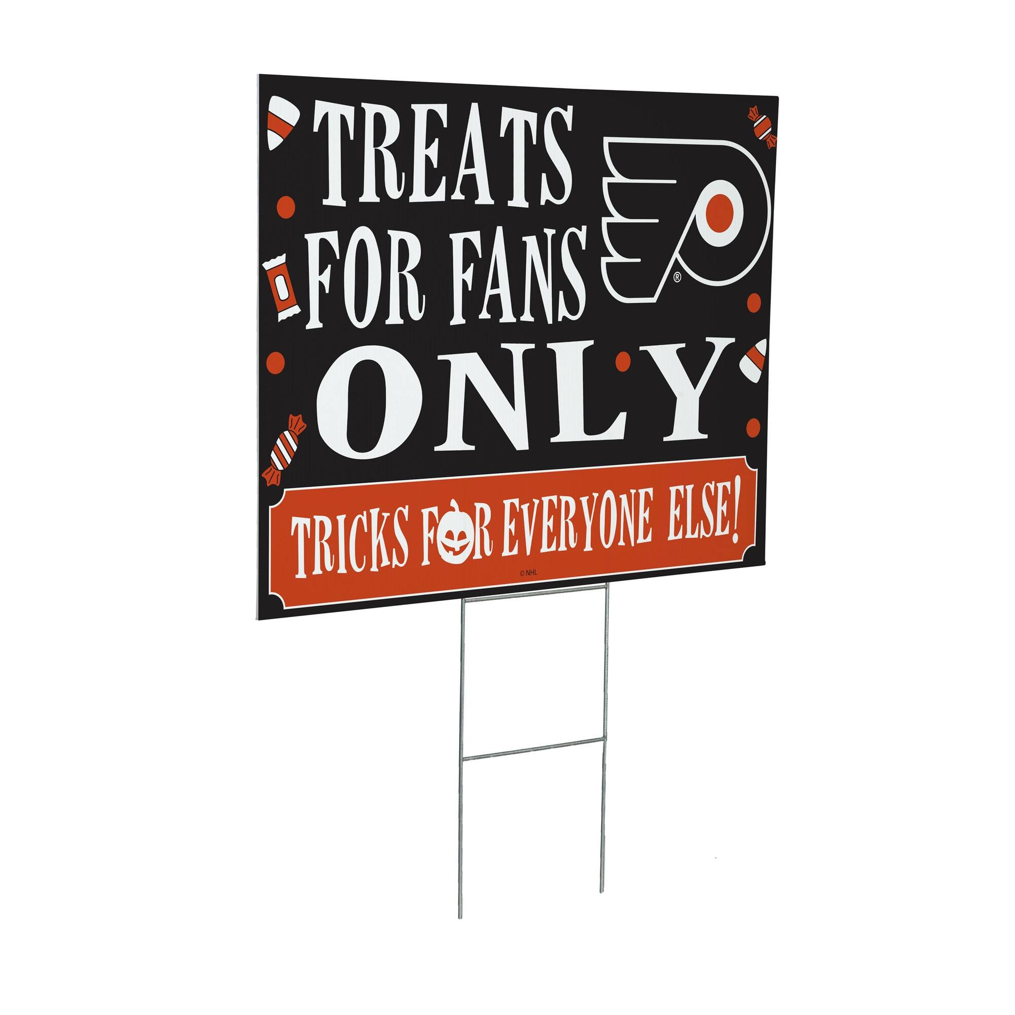 TREATS FOR FANS ONLY  
TRICKS FOR EVERYONE ELSE!
