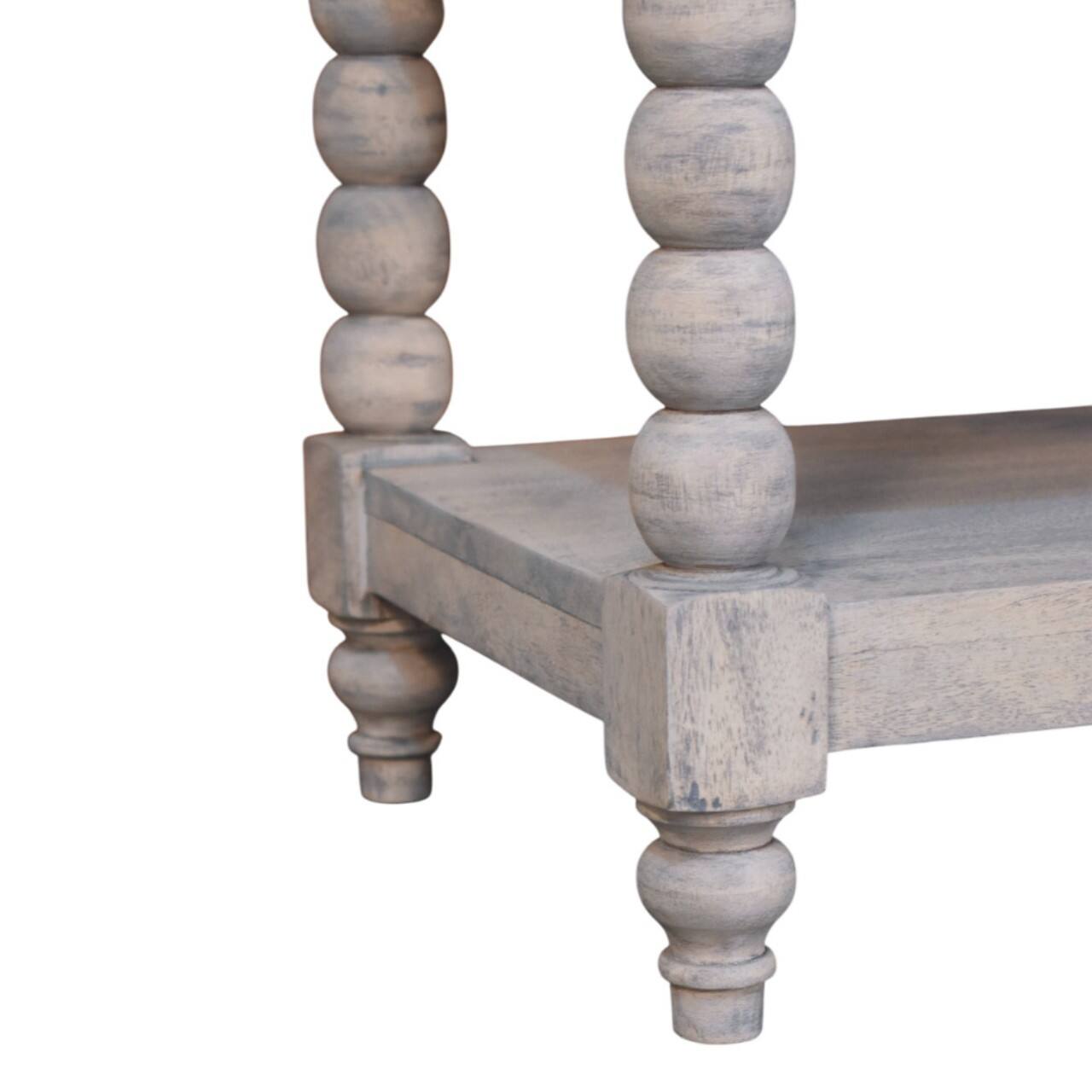 Alt View 2. Artisan Furniture - Artisan Furniture Solid WoodBarclay Acid Wash Side Table - Brown.